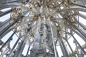 Steeple interior of Ulm minster