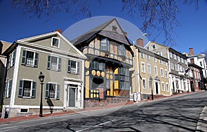 Steeple Street in Providence  Rhode Island photo