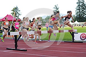 The steeplechase obstacle race