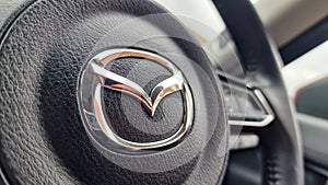 Steering wheel in Mazda CX5