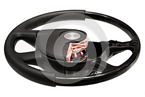 Steering wheel with SRS