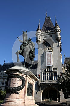 Stefan's statue in Iasi