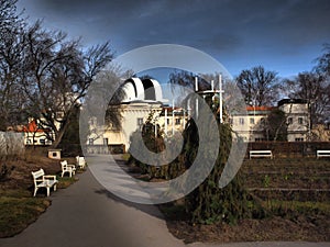 The Stefanik Observatory in Prague is the observatory on the PetÅ™Ã­n Hill intended for the general public and primarily used to