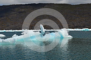 Steffen glacier in Campo de Hielo Sur Southern Patagonian Ice Field, Chilean Patagonia