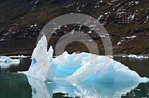 Steffen glacier in Campo de Hielo Sur Southern Patagonian Ice Field, Chilean Patagonia