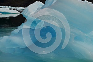 Steffen glacier in Campo de Hielo Sur Southern Patagonian Ice Field, Chilean Patagonia photo