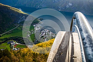 Stegastein Lookout in Norway