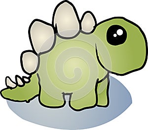 Stegosaurus dinosaur cartoon