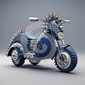 Stegosaurus-inspired Rv Moped For Adventurous Camping