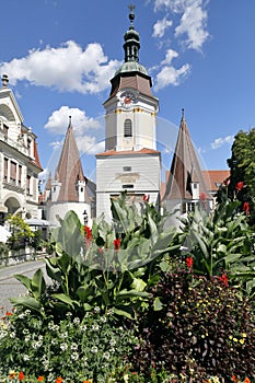 The Steiner Tor, a historic building and landmark in Krems, Lower Austria photo