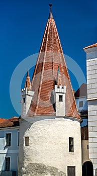 Steiner Tor, a 15th century gate in Krems an der Donau, the Wachau valley of Austria photo