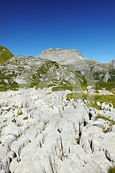 Steinernes Meer in Lechtal vally, the Austrian Alps