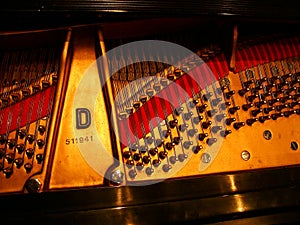 Steinway D Piano Interior