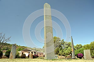 Stele at Axum in Ethiopia