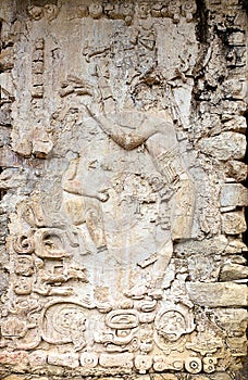 Stele in El Palacio Palenque photo