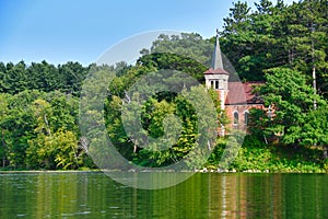 Stella Maris Chapel On Sagatagan Lake