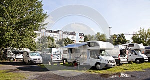 Stellplatz in Berlin Mitte