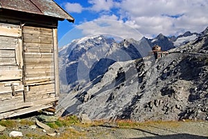 Stelvio Pass, the Tibet-Hut