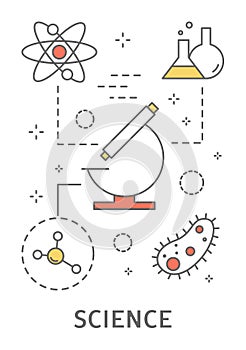 STEM concept illustration.