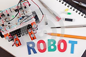 STEM or DIY Electronic Kit , Line tracking robot competition ideas.