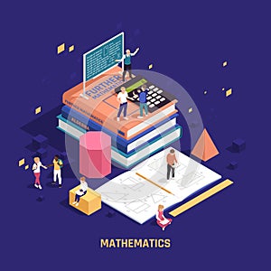 STEM Education Isometric Poster