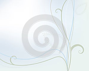 Stems and Leaves Spring Vector