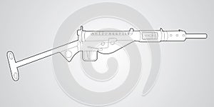 Sten submachine gun