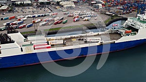 STENA FORETELLER Ferry Belfast Harbour Northern Ireland