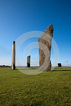 Stenness Standing Stones, Orkney, Scotland photo