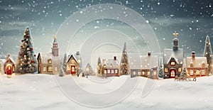 Enchanting Christmas Village: Winter Wonderland