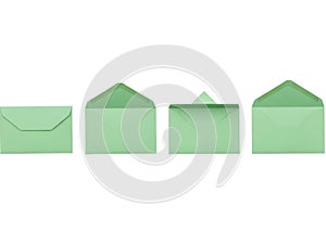 Step-by-step guide to folding an envelope