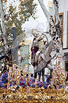 Step mystery of the brotherhood of hope of Triana, Easter in Seville