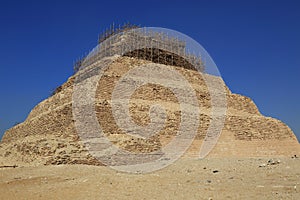 The Step Pyramid of Djoser in Egypt