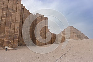 Step Pyramid of Djoser, the first pyramid of Egypt