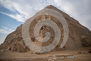 Step pyramid of Djoser in Saqqara, an archeological remain in the Saqqara necropolis, Egypt