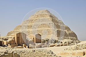 The Step Pyramid of Djoser Saqqara Egypt