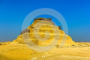 The Step Pyramid of Djoser at Saqqara