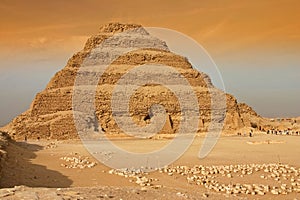 Step Pyramid Of King Zoser (Djoser) photo