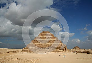 Step Pyramid near Cairo