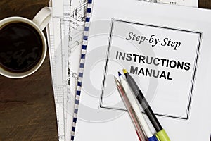 Step by step instruction manual