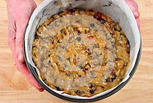 step to make your own home made fruit cake