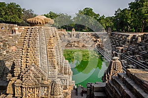 Step Well known as Suryakund near Sun Temple, Modhera Gujarat.