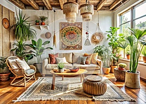 Embrace the FreeSpirited Bohemian Aesthetic Vintage Eclectic and Effortlessly Chic Decor photo