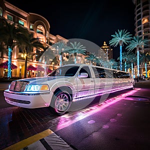 Luxurious Limousines Under the Spotlight