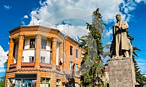 Stepan Shahumyan Statue in Gyumri, Armenia