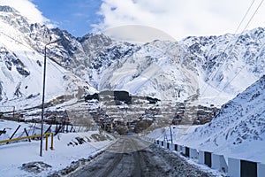 Stepantsminda or Kazbegi is a town in the Mtskheta-Mtianeti region