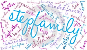 Stepfamily Word Cloud photo
