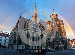 Stephan cathedral in Vienna, Austria