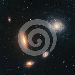 Stephan's Quintet: Galaxy Cluster