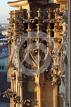 Stephansdom decoration details, Vienna, Austria